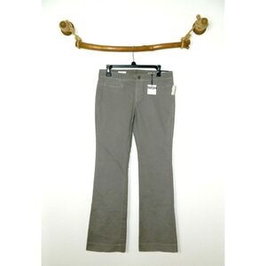 Gap Pants Khakis Denim Washed‎ Women's Size 2 Green Slim Boot Low Rise